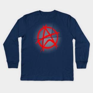 Anarchy in the UFP Kids Long Sleeve T-Shirt